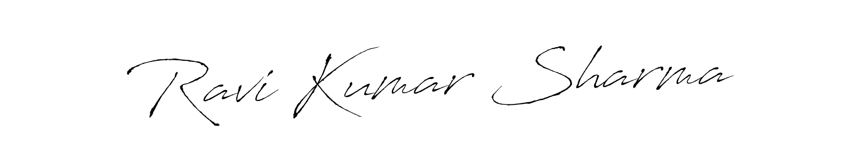 Also we have Ravi Kumar Sharma name is the best signature style. Create professional handwritten signature collection using Antro_Vectra autograph style. Ravi Kumar Sharma signature style 6 images and pictures png