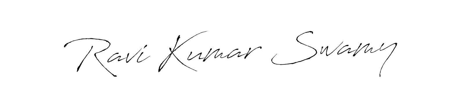 Make a short Ravi Kumar Swamy signature style. Manage your documents anywhere anytime using Antro_Vectra. Create and add eSignatures, submit forms, share and send files easily. Ravi Kumar Swamy signature style 6 images and pictures png