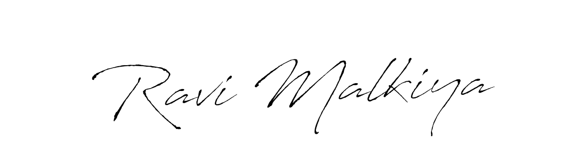 Ravi Malkiya stylish signature style. Best Handwritten Sign (Antro_Vectra) for my name. Handwritten Signature Collection Ideas for my name Ravi Malkiya. Ravi Malkiya signature style 6 images and pictures png