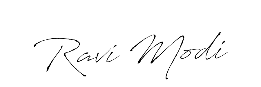 Create a beautiful signature design for name Ravi Modi. With this signature (Antro_Vectra) fonts, you can make a handwritten signature for free. Ravi Modi signature style 6 images and pictures png