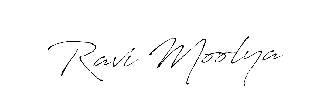 Ravi Moolya stylish signature style. Best Handwritten Sign (Antro_Vectra) for my name. Handwritten Signature Collection Ideas for my name Ravi Moolya. Ravi Moolya signature style 6 images and pictures png