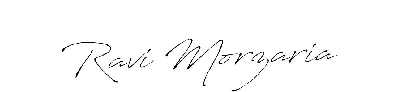 You should practise on your own different ways (Antro_Vectra) to write your name (Ravi Morzaria) in signature. don't let someone else do it for you. Ravi Morzaria signature style 6 images and pictures png