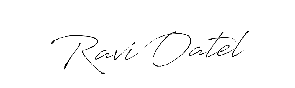 How to make Ravi Oatel signature? Antro_Vectra is a professional autograph style. Create handwritten signature for Ravi Oatel name. Ravi Oatel signature style 6 images and pictures png