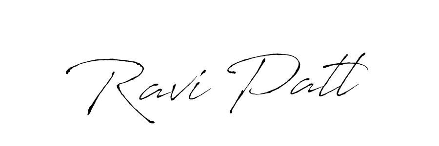 How to make Ravi Patl signature? Antro_Vectra is a professional autograph style. Create handwritten signature for Ravi Patl name. Ravi Patl signature style 6 images and pictures png