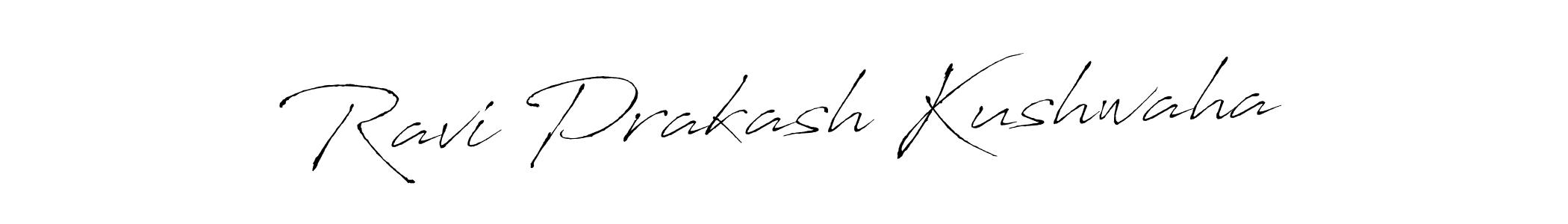 Also we have Ravi Prakash Kushwaha name is the best signature style. Create professional handwritten signature collection using Antro_Vectra autograph style. Ravi Prakash Kushwaha signature style 6 images and pictures png