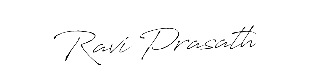 Create a beautiful signature design for name Ravi Prasath. With this signature (Antro_Vectra) fonts, you can make a handwritten signature for free. Ravi Prasath signature style 6 images and pictures png