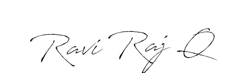 Make a beautiful signature design for name Ravi Raj Q. Use this online signature maker to create a handwritten signature for free. Ravi Raj Q signature style 6 images and pictures png