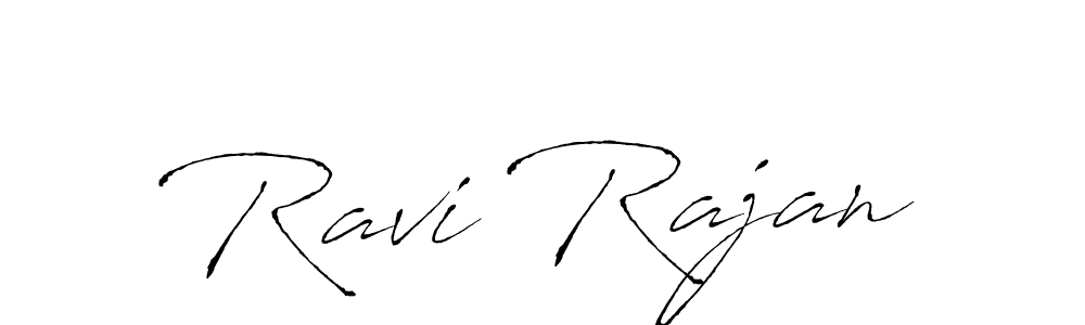 Ravi Rajan stylish signature style. Best Handwritten Sign (Antro_Vectra) for my name. Handwritten Signature Collection Ideas for my name Ravi Rajan. Ravi Rajan signature style 6 images and pictures png