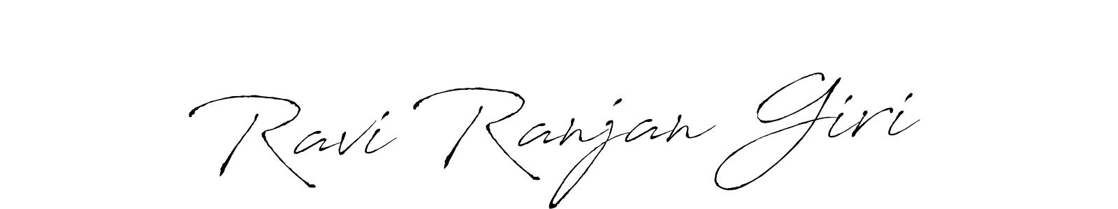Antro_Vectra is a professional signature style that is perfect for those who want to add a touch of class to their signature. It is also a great choice for those who want to make their signature more unique. Get Ravi Ranjan Giri name to fancy signature for free. Ravi Ranjan Giri signature style 6 images and pictures png