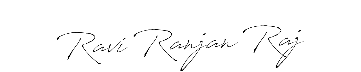 Ravi Ranjan Raj stylish signature style. Best Handwritten Sign (Antro_Vectra) for my name. Handwritten Signature Collection Ideas for my name Ravi Ranjan Raj. Ravi Ranjan Raj signature style 6 images and pictures png