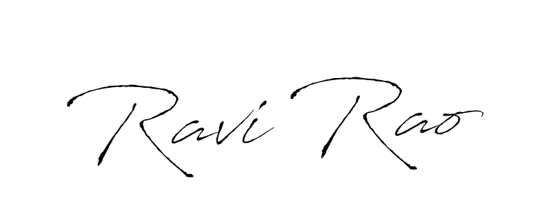 Create a beautiful signature design for name Ravi Rao. With this signature (Antro_Vectra) fonts, you can make a handwritten signature for free. Ravi Rao signature style 6 images and pictures png