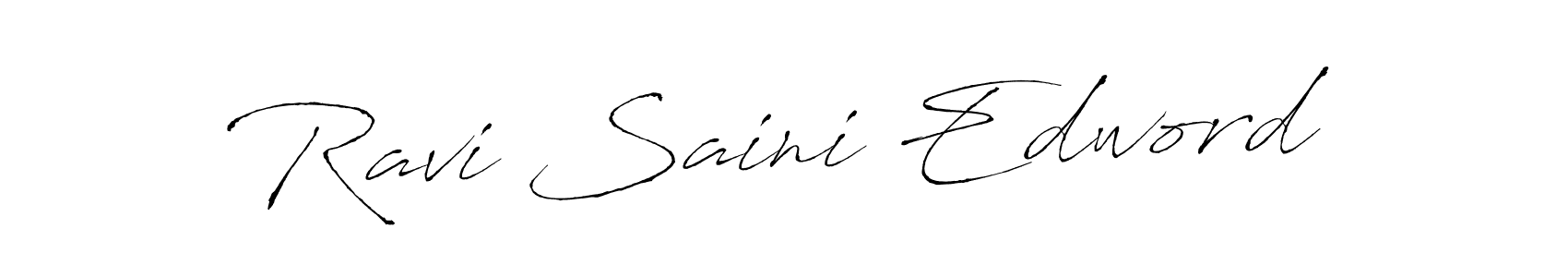 Make a beautiful signature design for name Ravi Saini Edword. Use this online signature maker to create a handwritten signature for free. Ravi Saini Edword signature style 6 images and pictures png