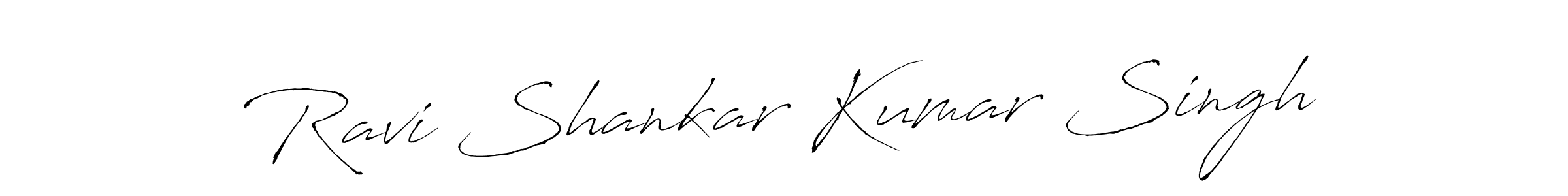 Use a signature maker to create a handwritten signature online. With this signature software, you can design (Antro_Vectra) your own signature for name Ravi Shankar Kumar Singh. Ravi Shankar Kumar Singh signature style 6 images and pictures png