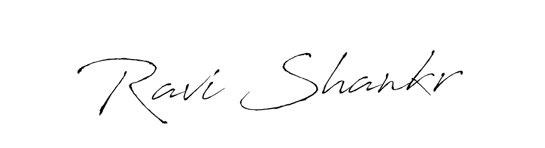 Create a beautiful signature design for name Ravi Shankr. With this signature (Antro_Vectra) fonts, you can make a handwritten signature for free. Ravi Shankr signature style 6 images and pictures png