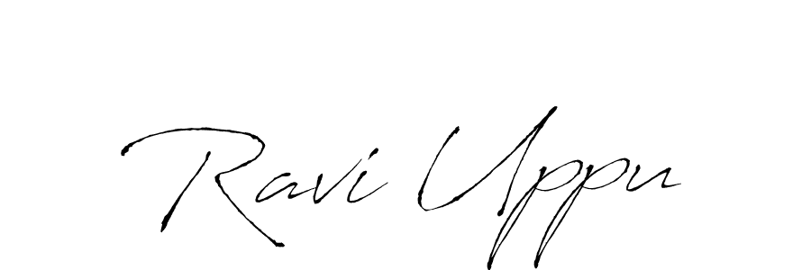 Also You can easily find your signature by using the search form. We will create Ravi Uppu name handwritten signature images for you free of cost using Antro_Vectra sign style. Ravi Uppu signature style 6 images and pictures png