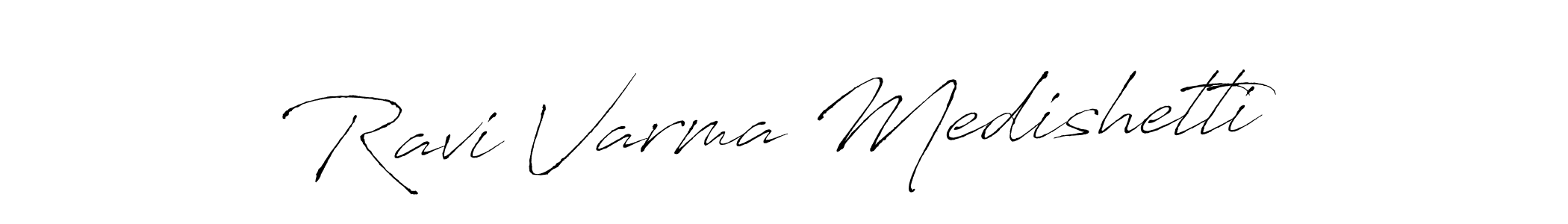 Once you've used our free online signature maker to create your best signature Antro_Vectra style, it's time to enjoy all of the benefits that Ravi Varma Medishetti name signing documents. Ravi Varma Medishetti signature style 6 images and pictures png