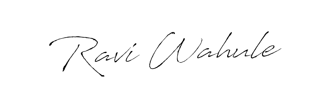 Similarly Antro_Vectra is the best handwritten signature design. Signature creator online .You can use it as an online autograph creator for name Ravi Wahule. Ravi Wahule signature style 6 images and pictures png