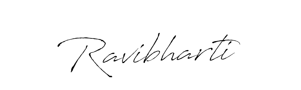 How to make Ravibharti name signature. Use Antro_Vectra style for creating short signs online. This is the latest handwritten sign. Ravibharti signature style 6 images and pictures png