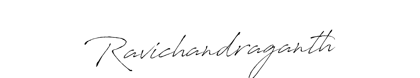 Create a beautiful signature design for name Ravichandraganth. With this signature (Antro_Vectra) fonts, you can make a handwritten signature for free. Ravichandraganth signature style 6 images and pictures png