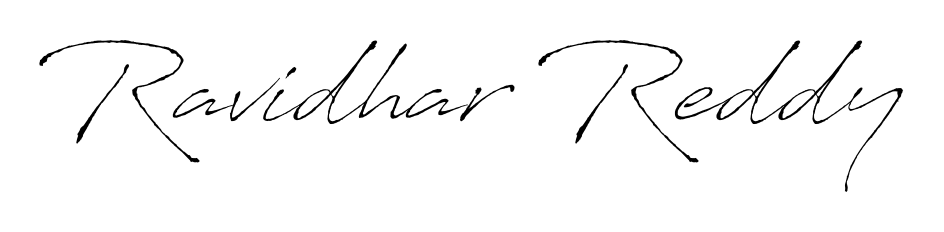 How to Draw Ravidhar Reddy signature style? Antro_Vectra is a latest design signature styles for name Ravidhar Reddy. Ravidhar Reddy signature style 6 images and pictures png