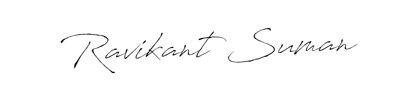 How to Draw Ravikant Suman signature style? Antro_Vectra is a latest design signature styles for name Ravikant Suman. Ravikant Suman signature style 6 images and pictures png