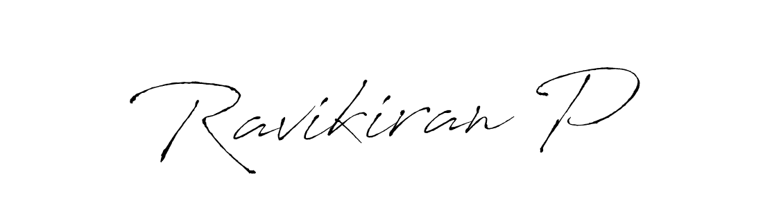 Also we have Ravikiran P name is the best signature style. Create professional handwritten signature collection using Antro_Vectra autograph style. Ravikiran P signature style 6 images and pictures png