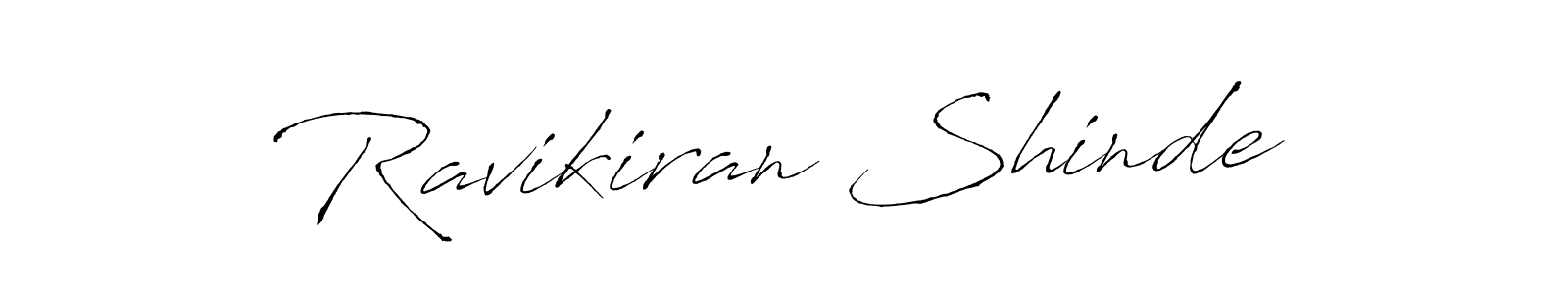 Design your own signature with our free online signature maker. With this signature software, you can create a handwritten (Antro_Vectra) signature for name Ravikiran Shinde. Ravikiran Shinde signature style 6 images and pictures png