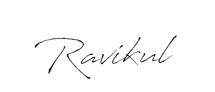 Also we have Ravikul name is the best signature style. Create professional handwritten signature collection using Antro_Vectra autograph style. Ravikul signature style 6 images and pictures png