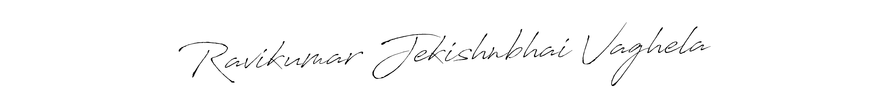 How to make Ravikumar Jekishnbhai Vaghela signature? Antro_Vectra is a professional autograph style. Create handwritten signature for Ravikumar Jekishnbhai Vaghela name. Ravikumar Jekishnbhai Vaghela signature style 6 images and pictures png