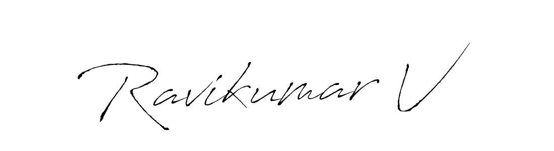 How to Draw Ravikumar V signature style? Antro_Vectra is a latest design signature styles for name Ravikumar V. Ravikumar V signature style 6 images and pictures png