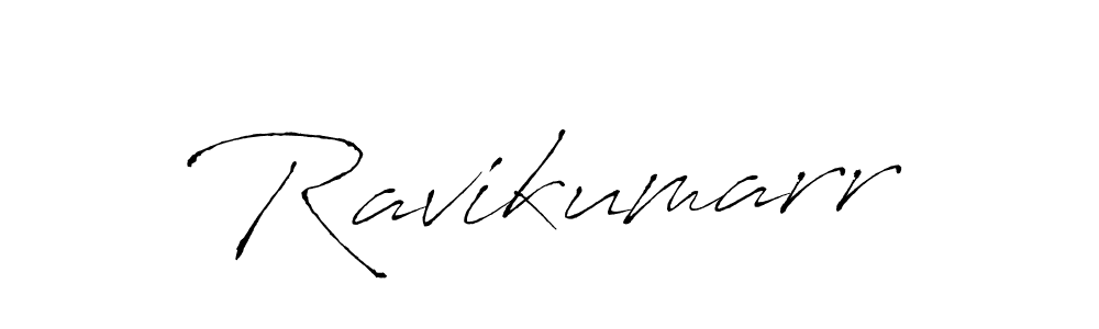 How to make Ravikumarr signature? Antro_Vectra is a professional autograph style. Create handwritten signature for Ravikumarr name. Ravikumarr signature style 6 images and pictures png