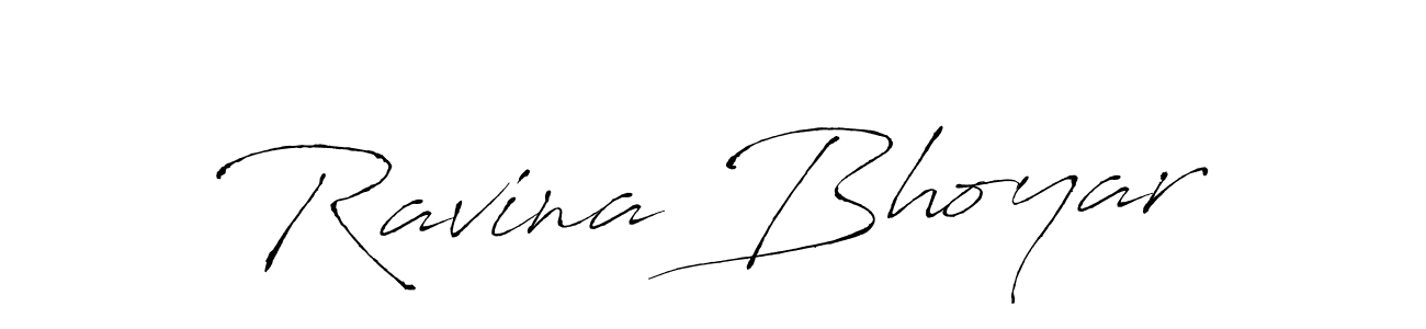 Make a beautiful signature design for name Ravina Bhoyar. Use this online signature maker to create a handwritten signature for free. Ravina Bhoyar signature style 6 images and pictures png