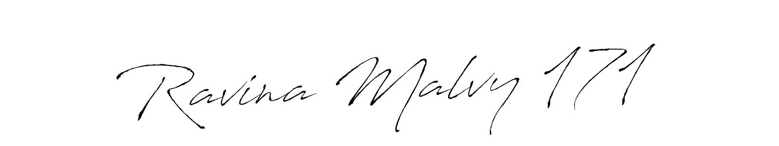 Make a beautiful signature design for name Ravina Malvy 171. With this signature (Antro_Vectra) style, you can create a handwritten signature for free. Ravina Malvy 171 signature style 6 images and pictures png