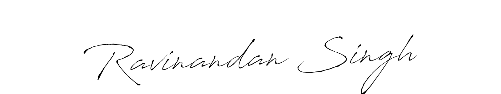 Also we have Ravinandan Singh name is the best signature style. Create professional handwritten signature collection using Antro_Vectra autograph style. Ravinandan Singh signature style 6 images and pictures png