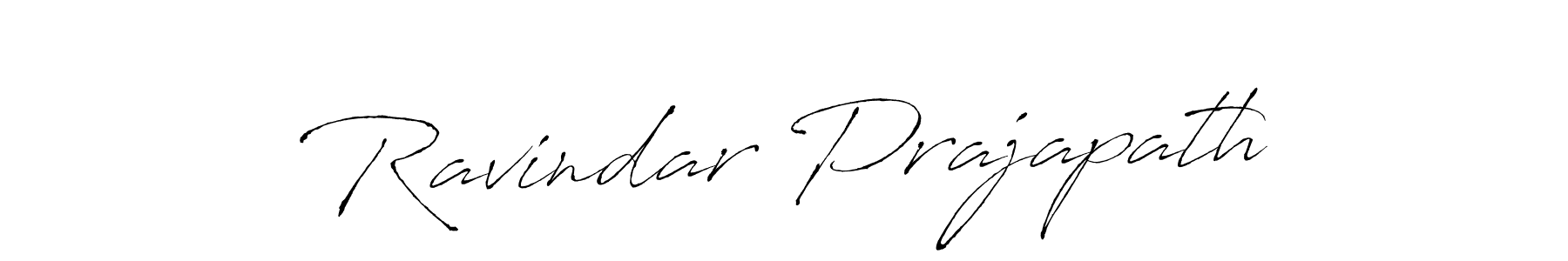Design your own signature with our free online signature maker. With this signature software, you can create a handwritten (Antro_Vectra) signature for name Ravindar Prajapath. Ravindar Prajapath signature style 6 images and pictures png