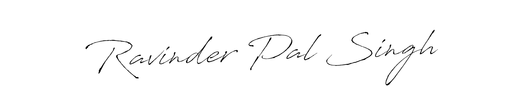 Create a beautiful signature design for name Ravinder Pal Singh. With this signature (Antro_Vectra) fonts, you can make a handwritten signature for free. Ravinder Pal Singh signature style 6 images and pictures png