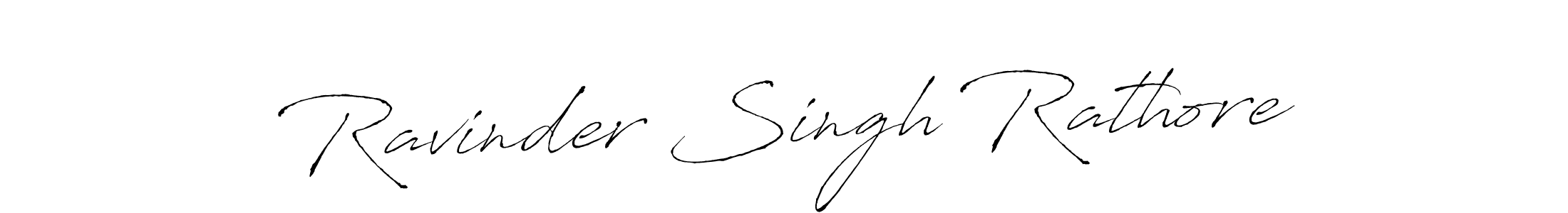 Ravinder Singh Rathore stylish signature style. Best Handwritten Sign (Antro_Vectra) for my name. Handwritten Signature Collection Ideas for my name Ravinder Singh Rathore. Ravinder Singh Rathore signature style 6 images and pictures png