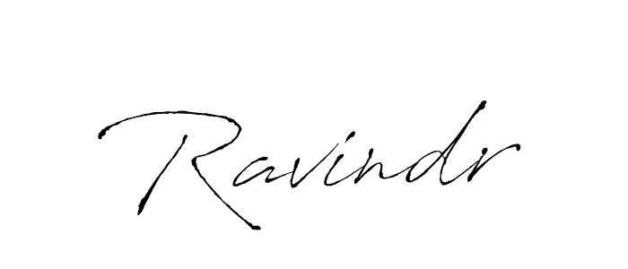 Design your own signature with our free online signature maker. With this signature software, you can create a handwritten (Antro_Vectra) signature for name Ravindr. Ravindr signature style 6 images and pictures png