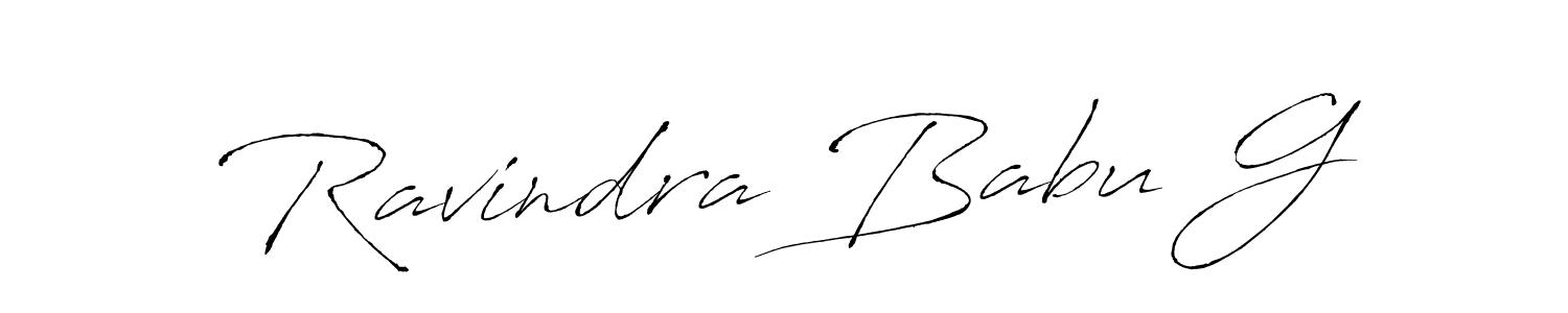 if you are searching for the best signature style for your name Ravindra Babu G. so please give up your signature search. here we have designed multiple signature styles  using Antro_Vectra. Ravindra Babu G signature style 6 images and pictures png