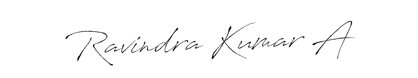 It looks lik you need a new signature style for name Ravindra Kumar A. Design unique handwritten (Antro_Vectra) signature with our free signature maker in just a few clicks. Ravindra Kumar A signature style 6 images and pictures png