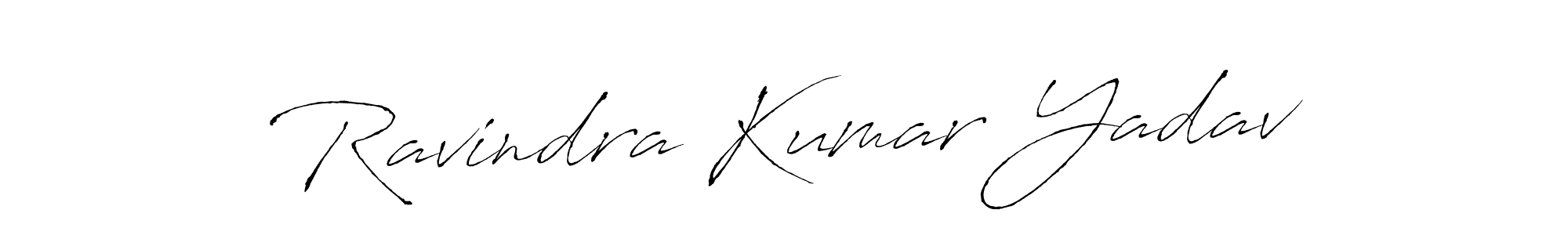 The best way (Antro_Vectra) to make a short signature is to pick only two or three words in your name. The name Ravindra Kumar Yadav include a total of six letters. For converting this name. Ravindra Kumar Yadav signature style 6 images and pictures png