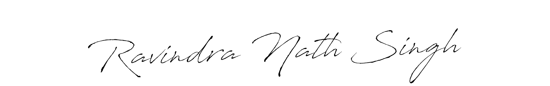Antro_Vectra is a professional signature style that is perfect for those who want to add a touch of class to their signature. It is also a great choice for those who want to make their signature more unique. Get Ravindra Nath Singh name to fancy signature for free. Ravindra Nath Singh signature style 6 images and pictures png