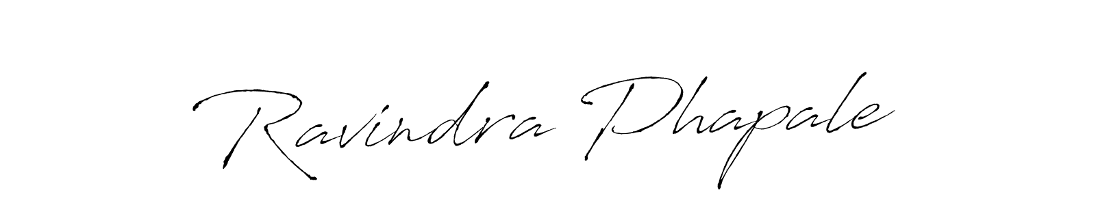 Create a beautiful signature design for name Ravindra Phapale. With this signature (Antro_Vectra) fonts, you can make a handwritten signature for free. Ravindra Phapale signature style 6 images and pictures png