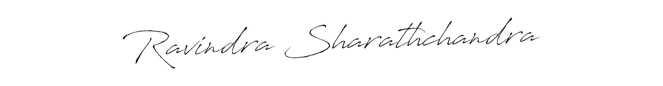 Ravindra Sharathchandra stylish signature style. Best Handwritten Sign (Antro_Vectra) for my name. Handwritten Signature Collection Ideas for my name Ravindra Sharathchandra. Ravindra Sharathchandra signature style 6 images and pictures png