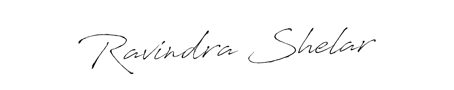 Make a beautiful signature design for name Ravindra Shelar. With this signature (Antro_Vectra) style, you can create a handwritten signature for free. Ravindra Shelar signature style 6 images and pictures png