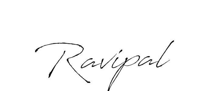 Also we have Ravipal name is the best signature style. Create professional handwritten signature collection using Antro_Vectra autograph style. Ravipal signature style 6 images and pictures png