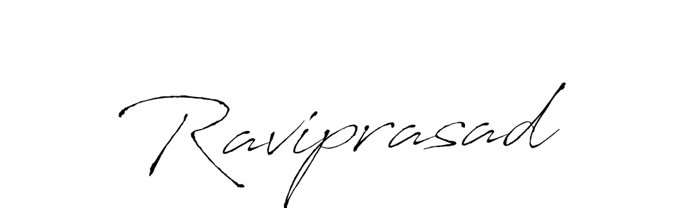 Make a beautiful signature design for name Raviprasad. With this signature (Antro_Vectra) style, you can create a handwritten signature for free. Raviprasad signature style 6 images and pictures png