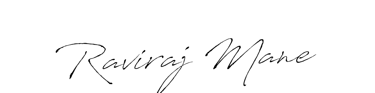 Raviraj Mane stylish signature style. Best Handwritten Sign (Antro_Vectra) for my name. Handwritten Signature Collection Ideas for my name Raviraj Mane. Raviraj Mane signature style 6 images and pictures png