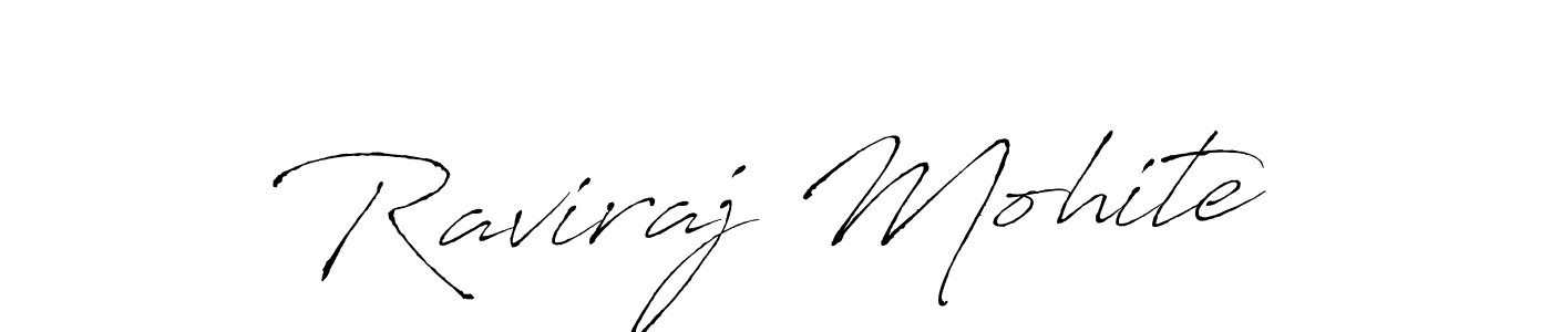 How to make Raviraj Mohite signature? Antro_Vectra is a professional autograph style. Create handwritten signature for Raviraj Mohite name. Raviraj Mohite signature style 6 images and pictures png