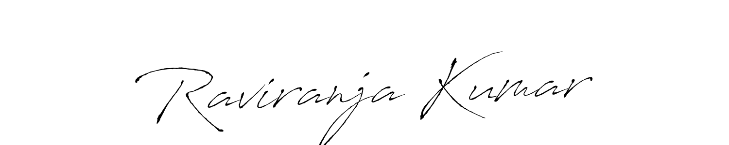 Raviranja Kumar stylish signature style. Best Handwritten Sign (Antro_Vectra) for my name. Handwritten Signature Collection Ideas for my name Raviranja Kumar. Raviranja Kumar signature style 6 images and pictures png